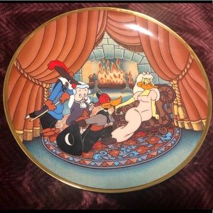 Looney Tunes Scarlet pumpernickel plate limited edition 1993